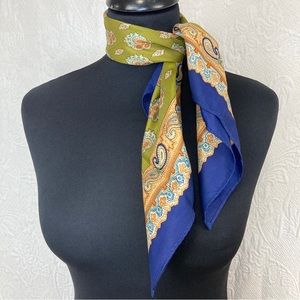 Glentex Vintage Silk/Rayon Scarf Japan